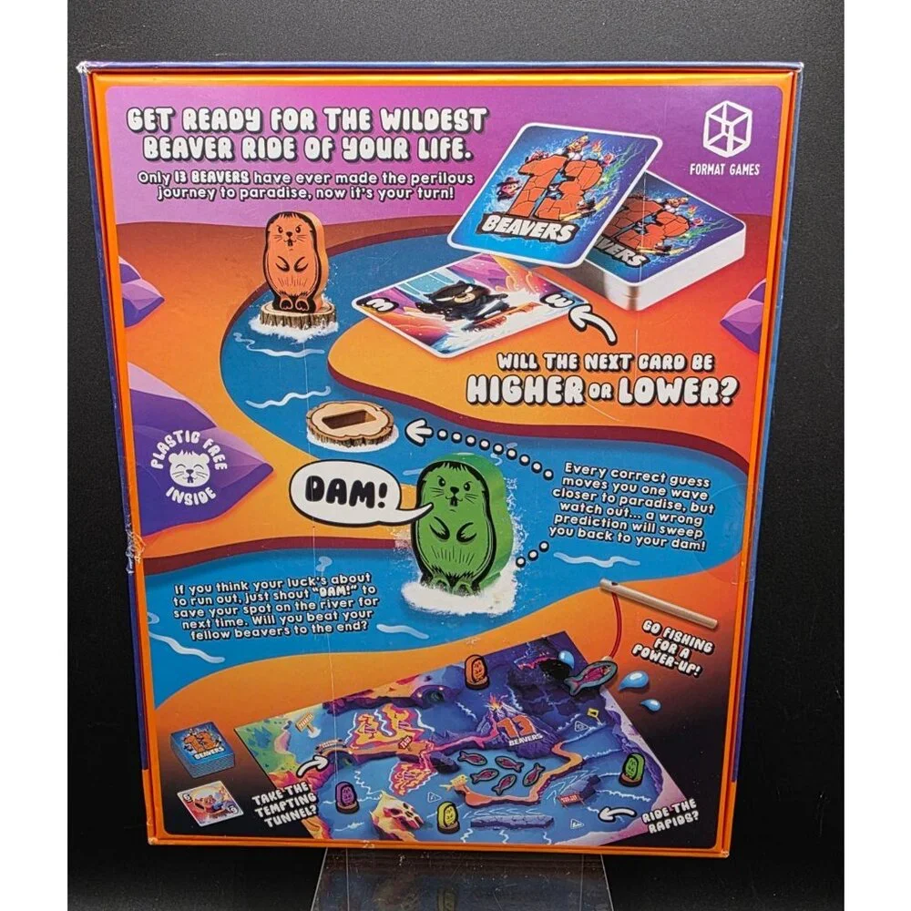 13 Beavers High Or Low Board Game By Format Games Age 7+ Family & Friends